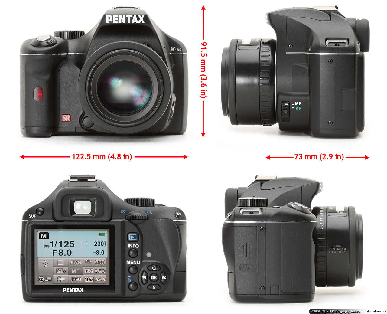 Pentax K2000 / Km Review Digital Photography Review