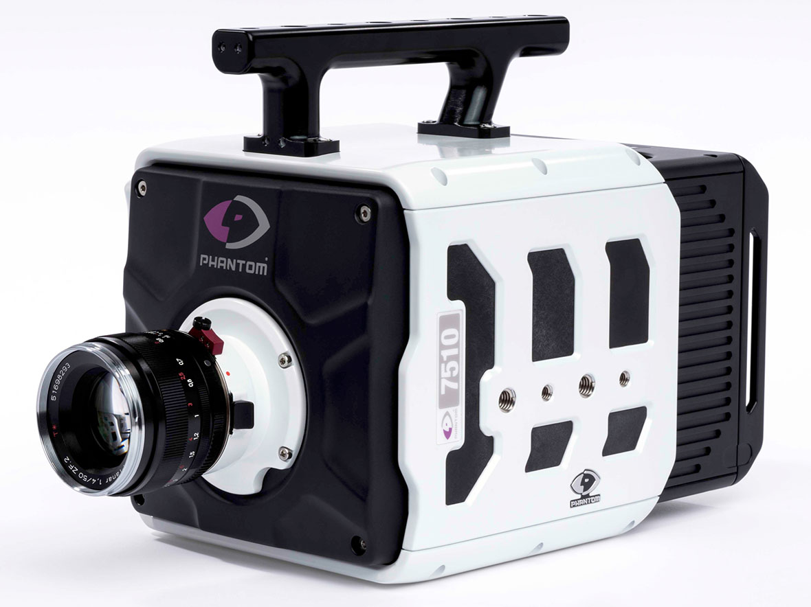 New Phantom TMX highspeed cameras can record at up to 1.75M fps