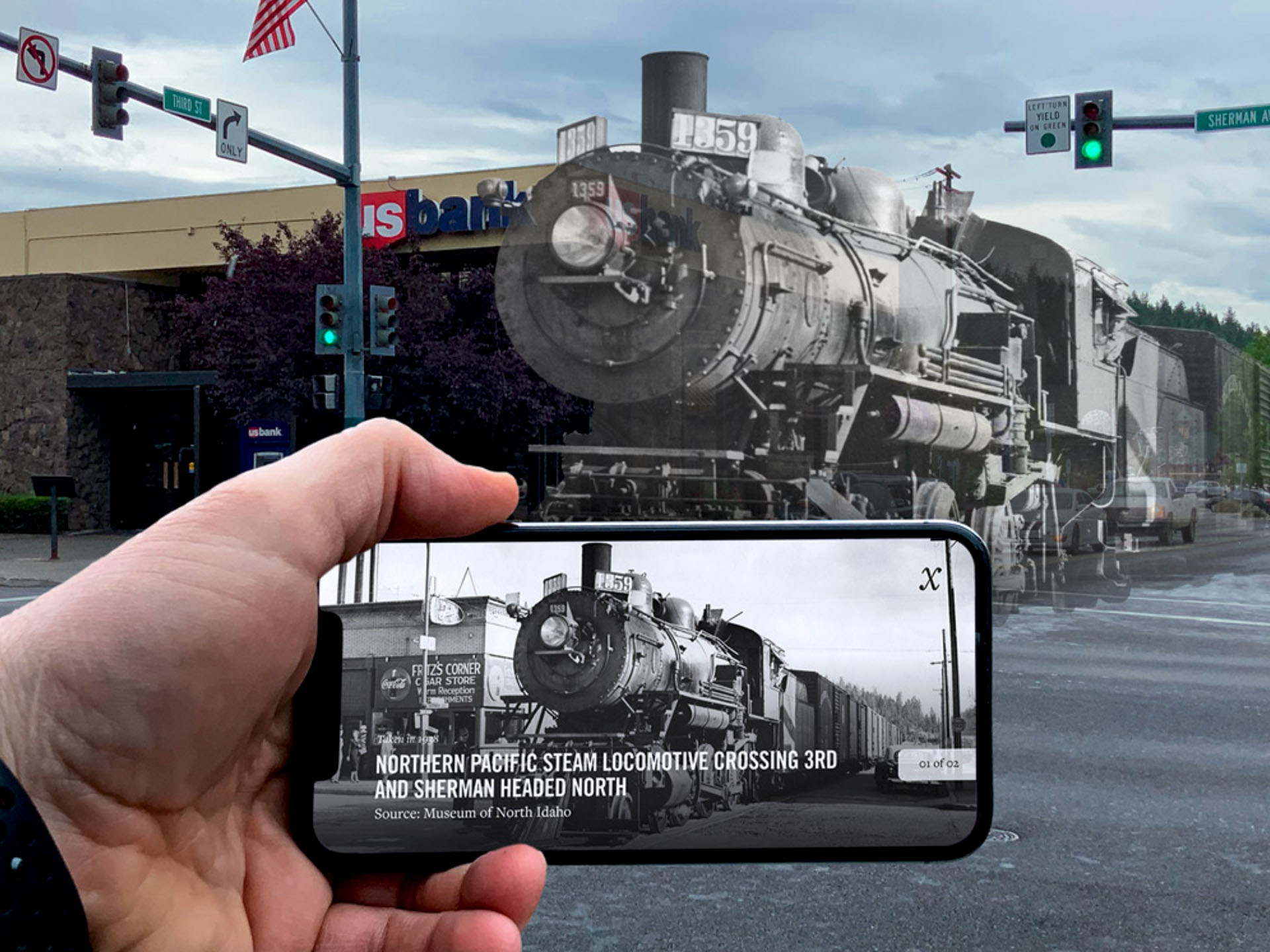 Historik app uses AR to combine the modern world with historical events