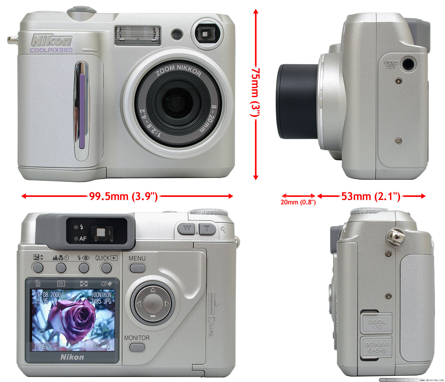 Nikon Coolpix 880 Review: Digital Photography Review