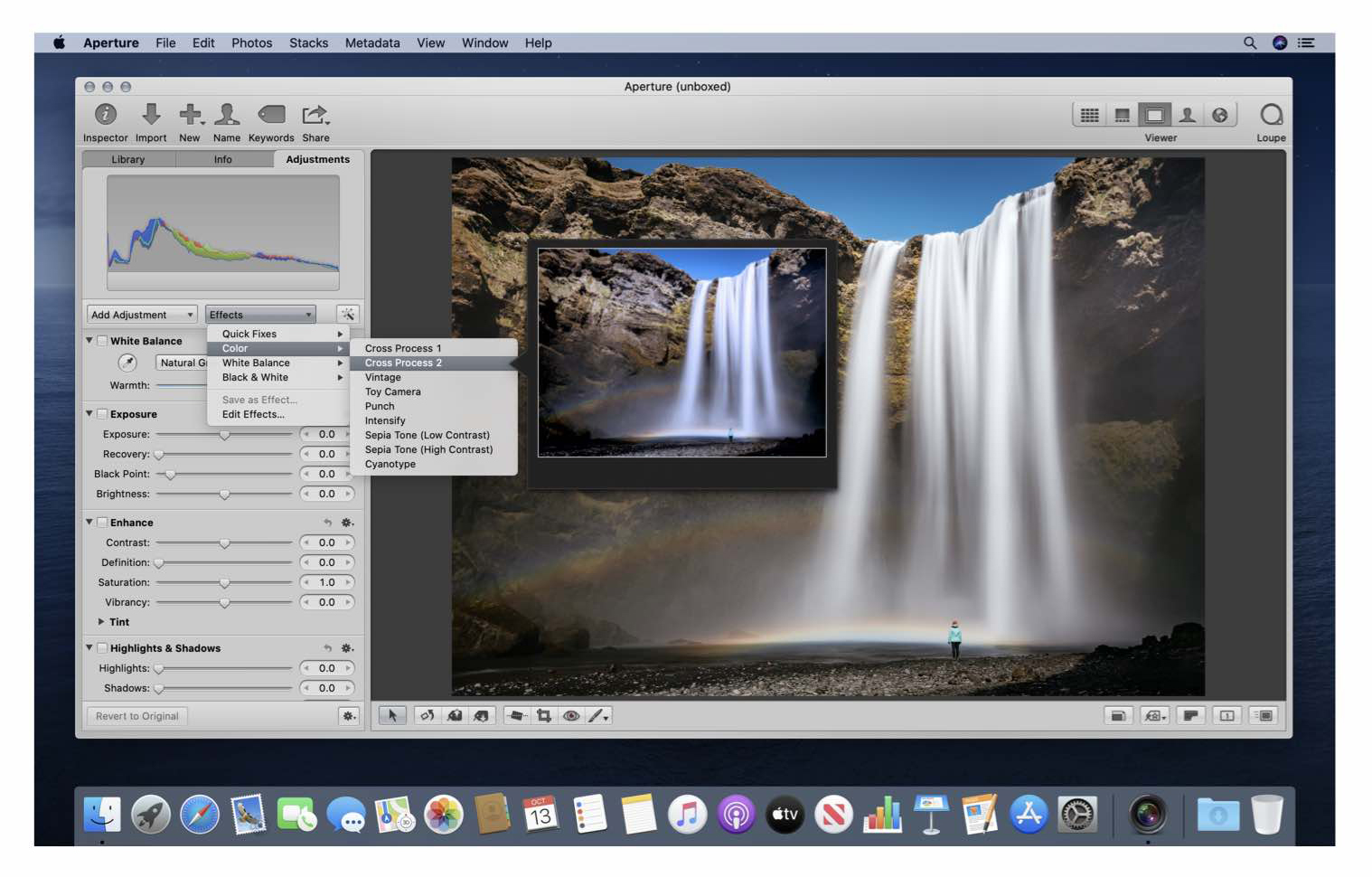 This app can modify Aperture and iPhoto so they will continue to work