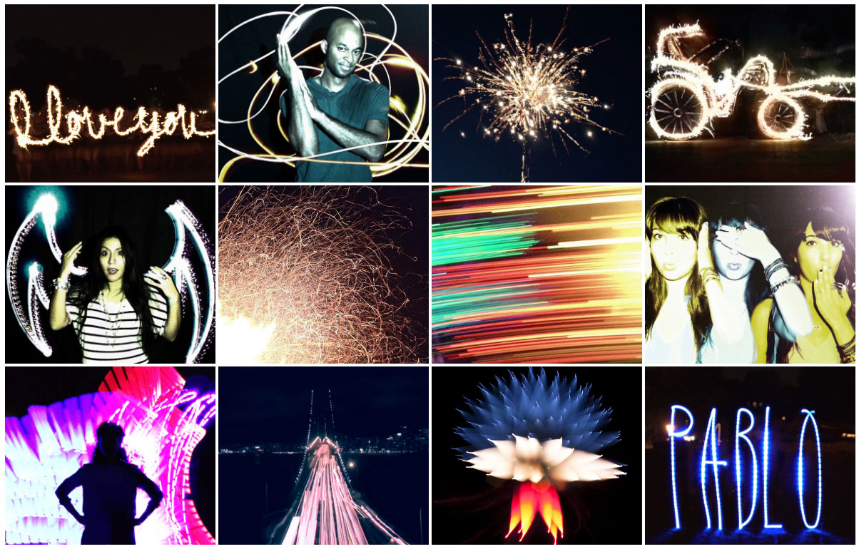 PABLO is a long exposure and light painting app for the iPhone Digital
