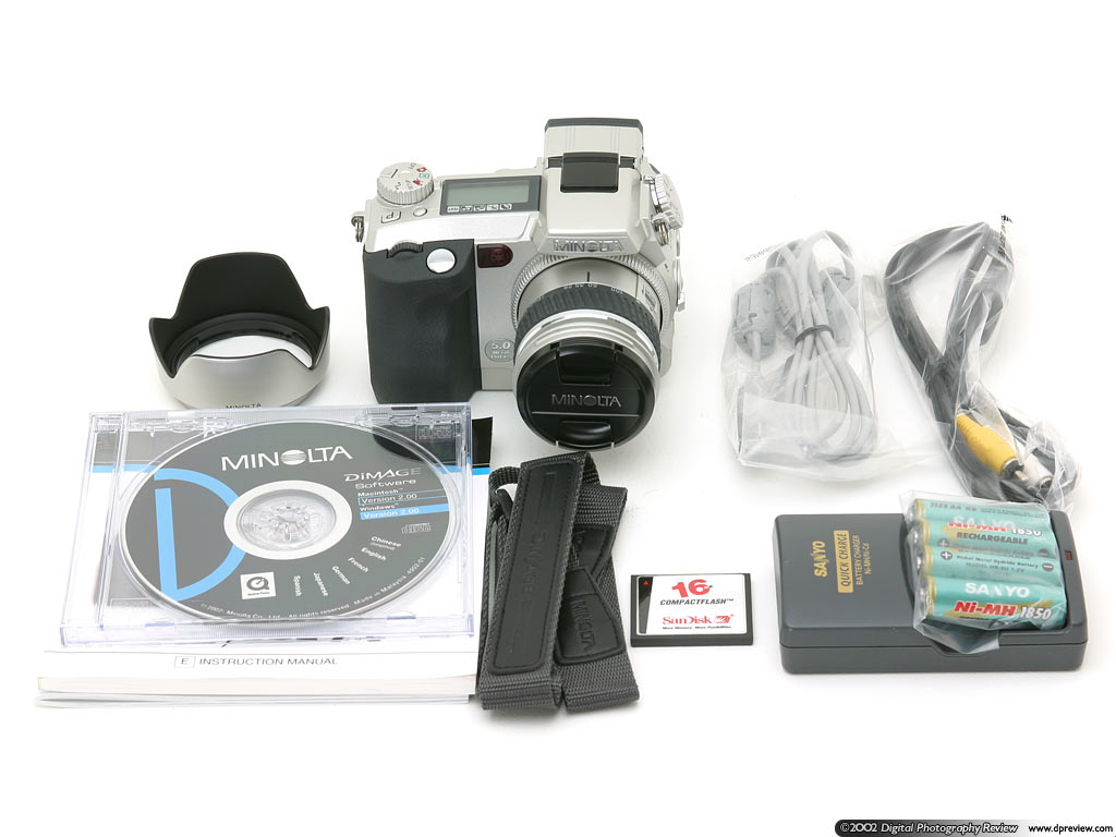 Minolta DiMAGE 7i Review Digital Photography Review