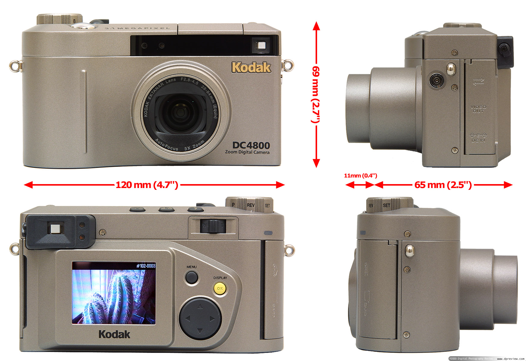 Kodak DC4800 Review: Digital Photography Review