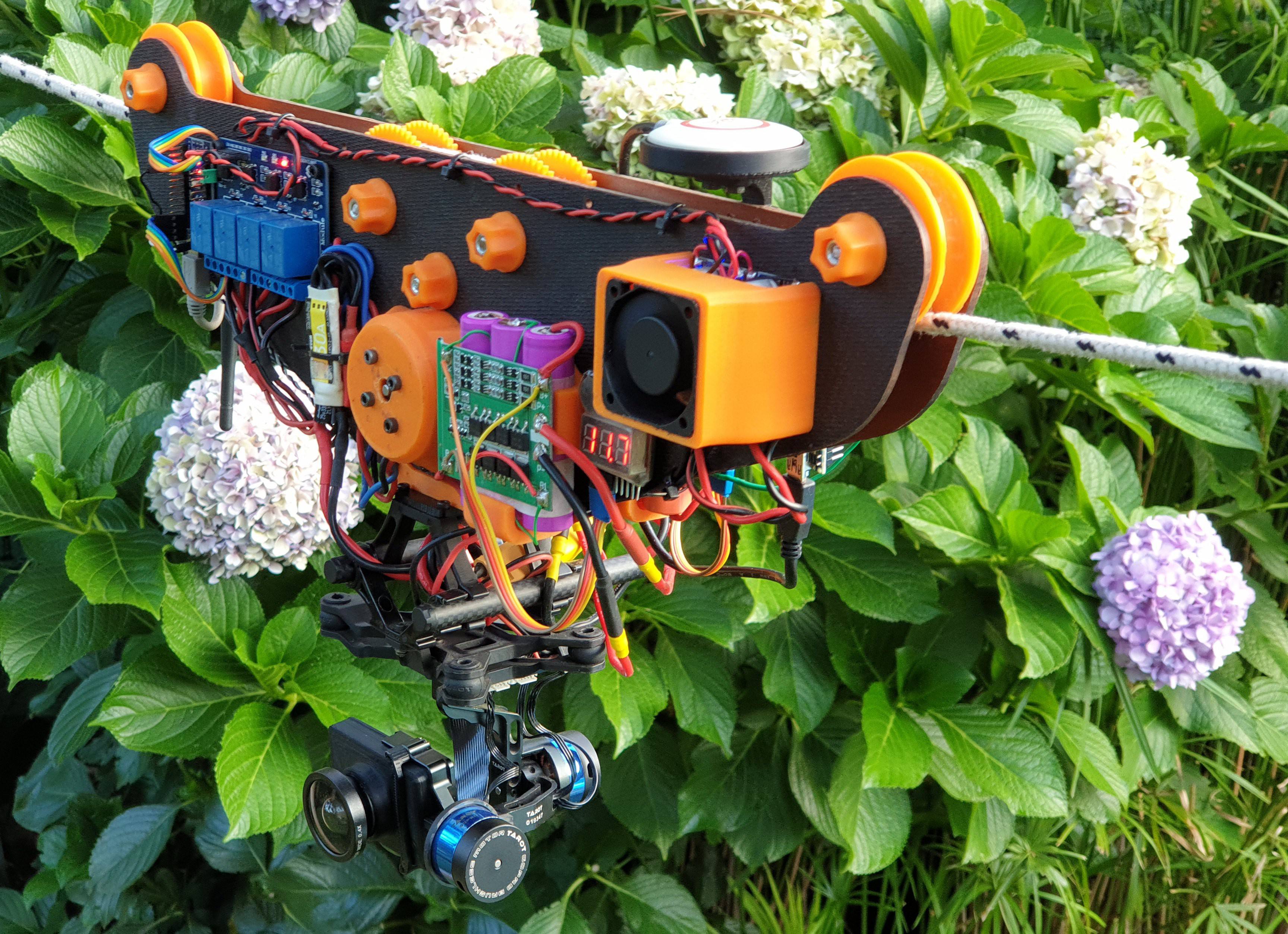 Engineering student created an impressive DIY cable cam with AIpowered