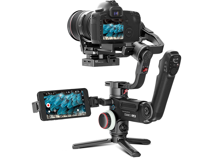 ZhiyunTech adds zoom, smartphone control on its new Crane 3 Lab gimbal Digital Photography Review