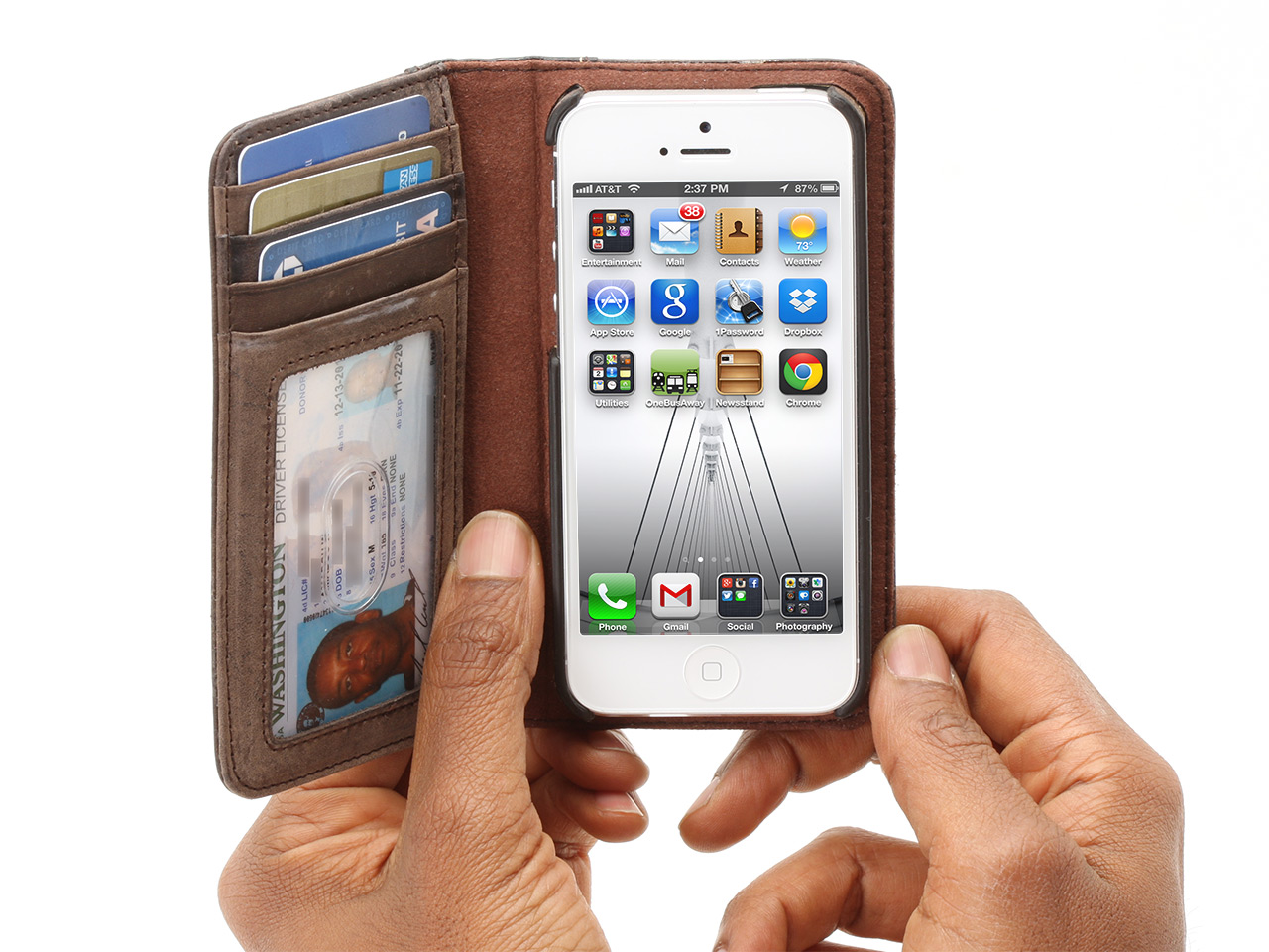 Mobile accessory review BookBook for iPhone 5 Digital Photography Review