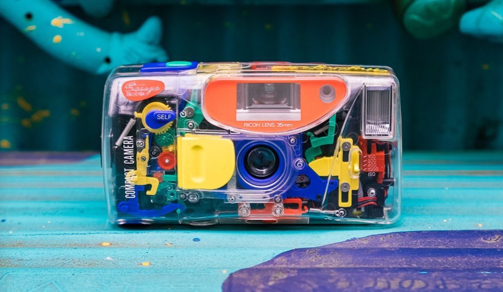 Film Friday The Ricoh Mycrystal is a wild seethrough 35mm film camera