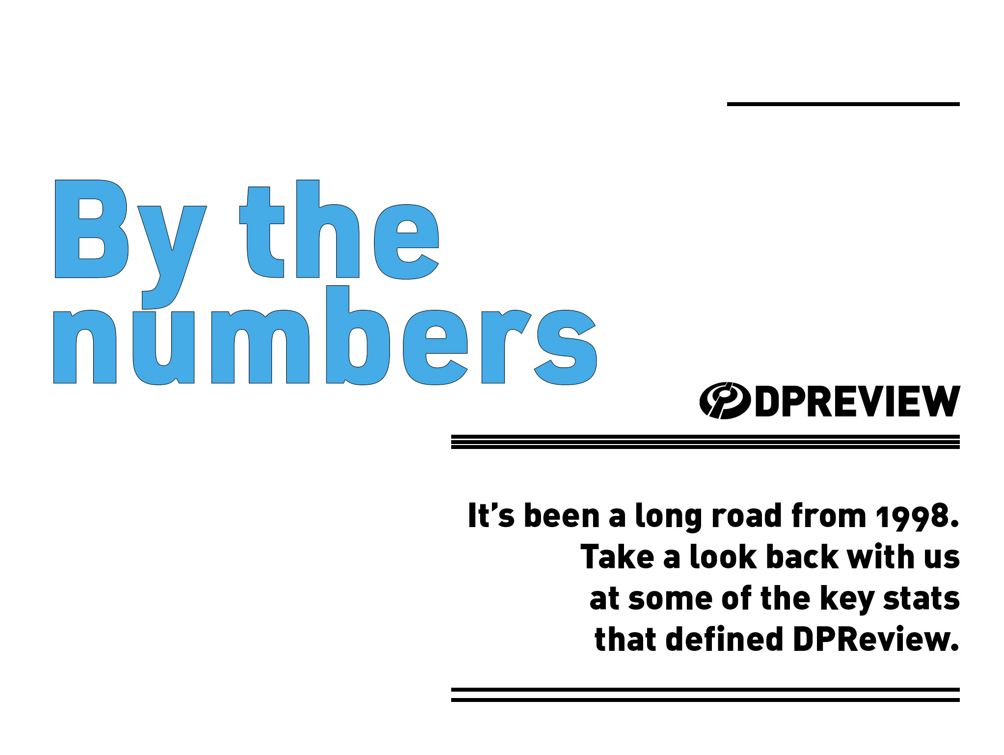 DPReview by the numbers Seriously Photography