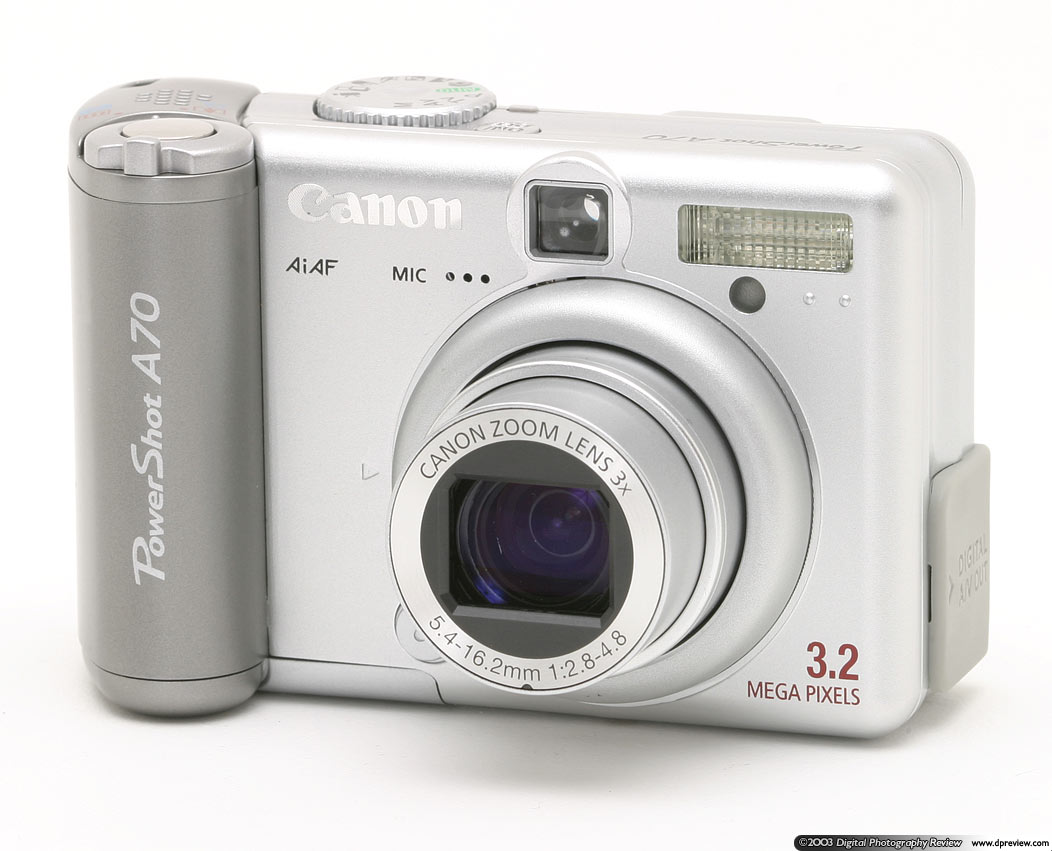 Canon PowerShot A70 Review Digital Photography Review