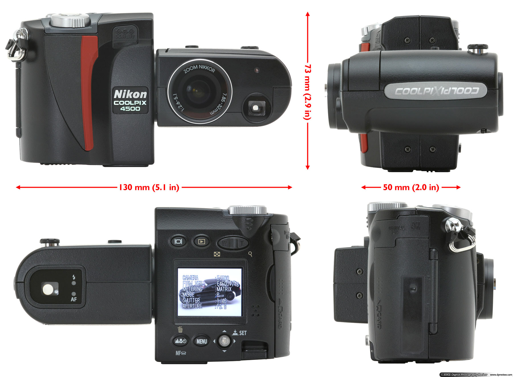 Nikon Coolpix 4500 Review Digital Photography Review