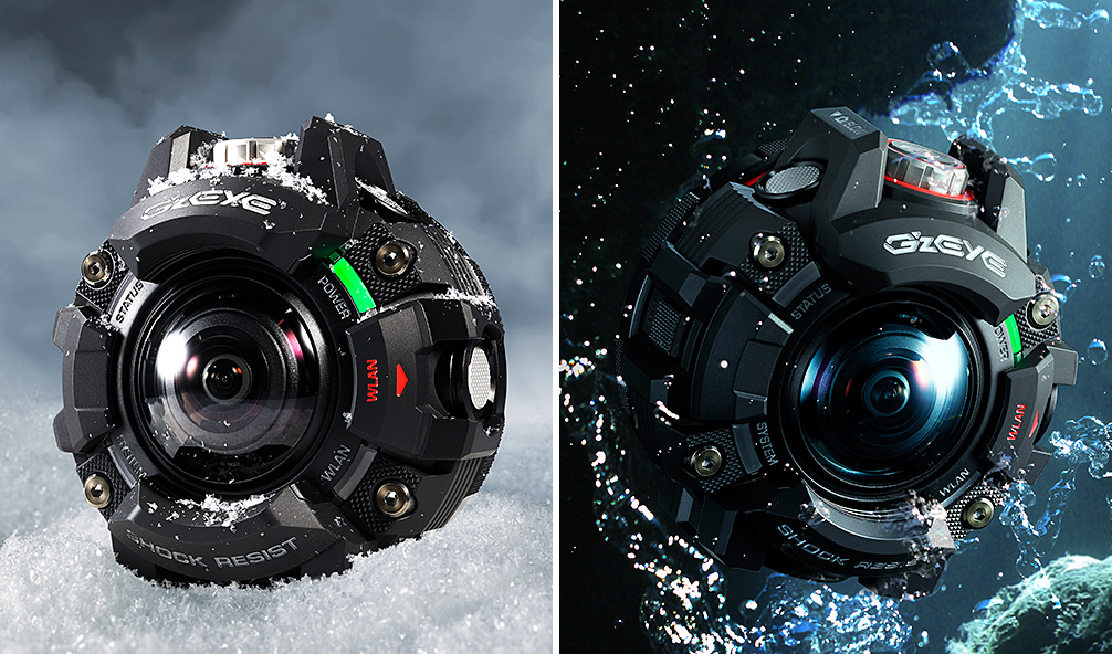 Casio launches intenselooking GZE1 action cam that's waterproof to 50