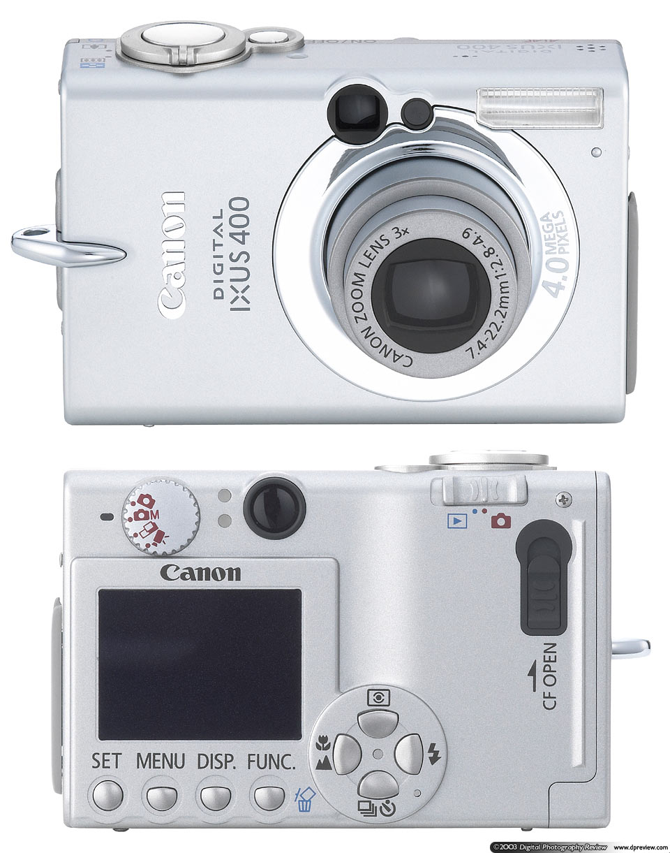 Canon PowerShot S400 (Digital IXUS 400) Digital Photography Review