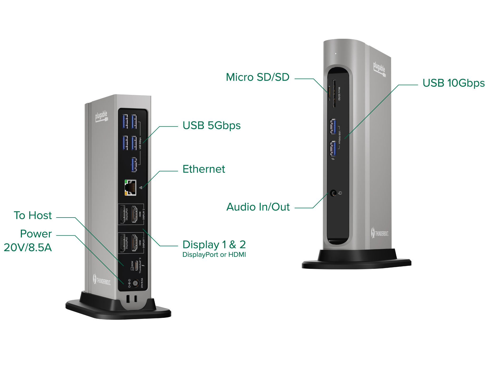 Home Decor Plugable´s new docking station offers Thunderbolt/USBC