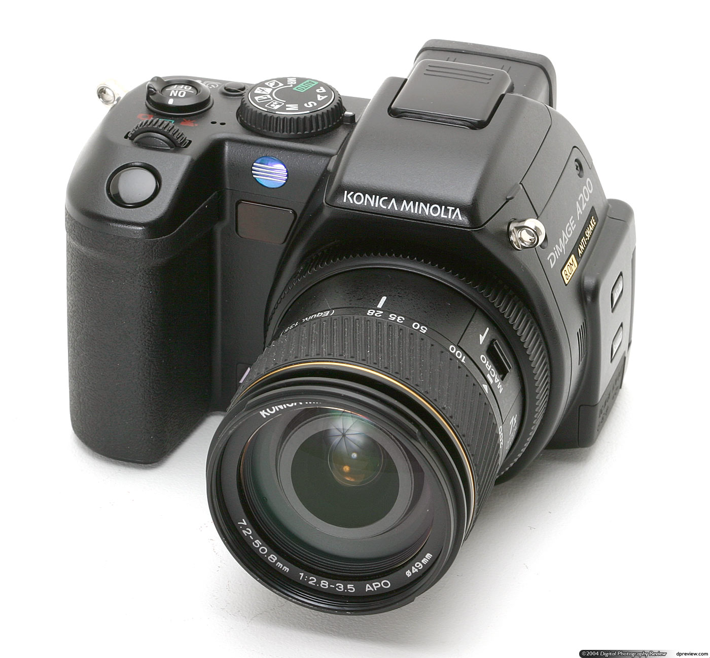 Konica Minolta DiMAGE A200 Review Digital Photography Review
