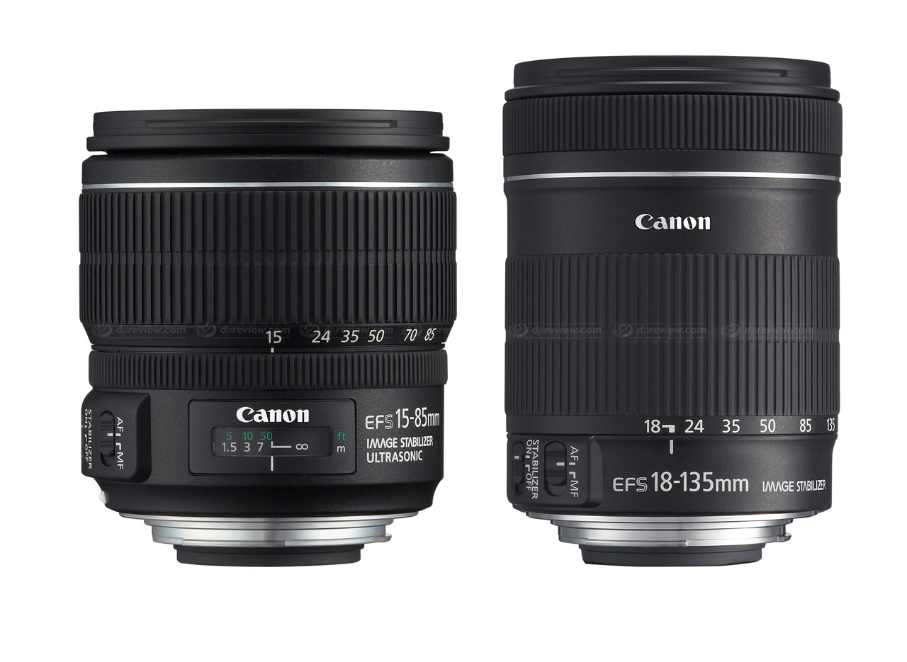 Canon launches 1585mm and 18135mm EFS lenses Digital Photography Review
