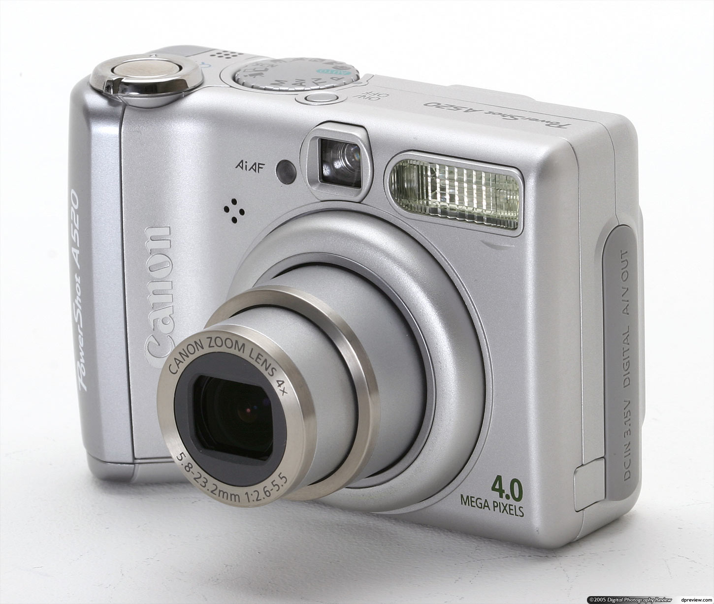 Canon PowerShot A520 Review Digital Photography Review