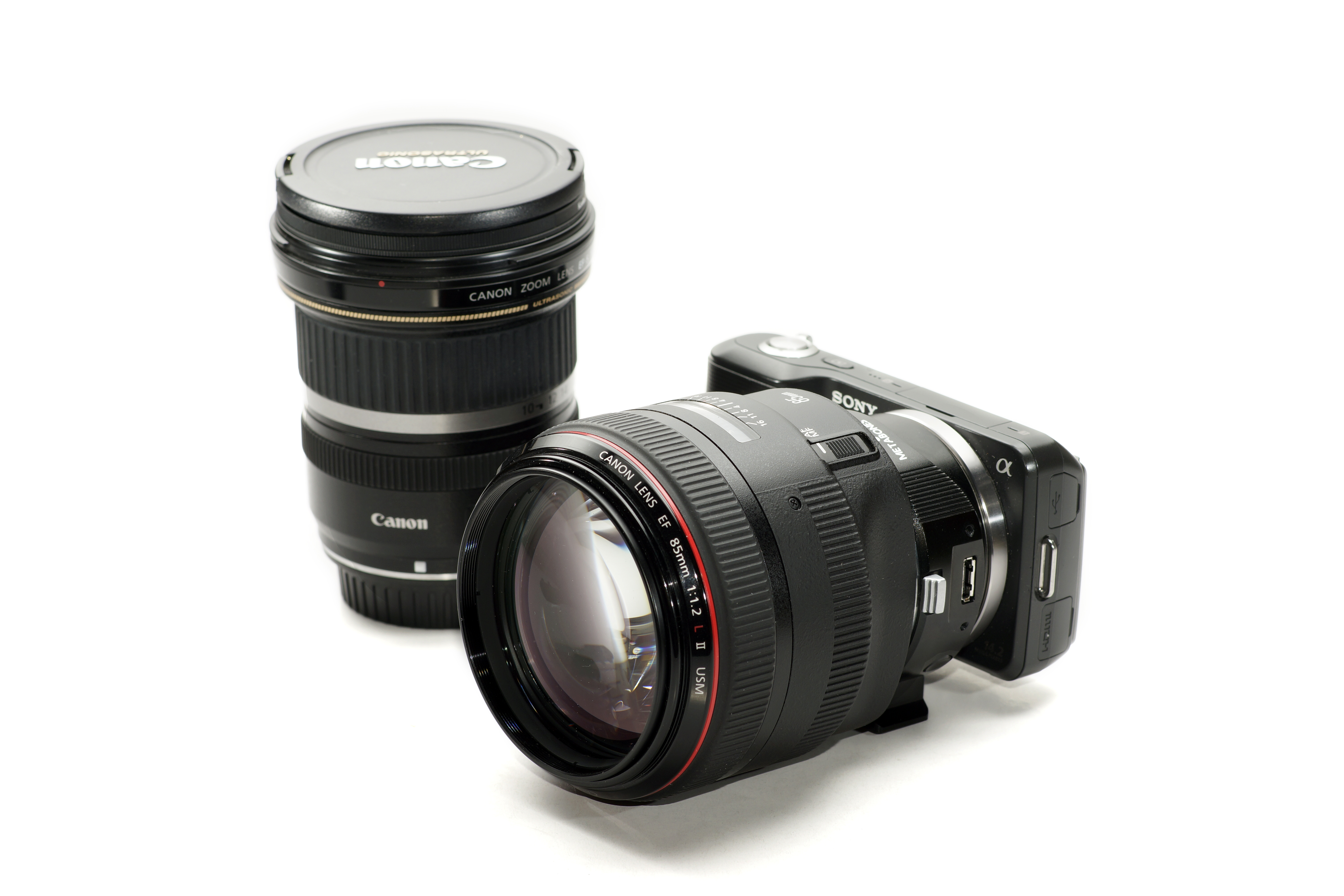 Lens Photography Camera Nikon To Canon Lens Adapter With Autofocus