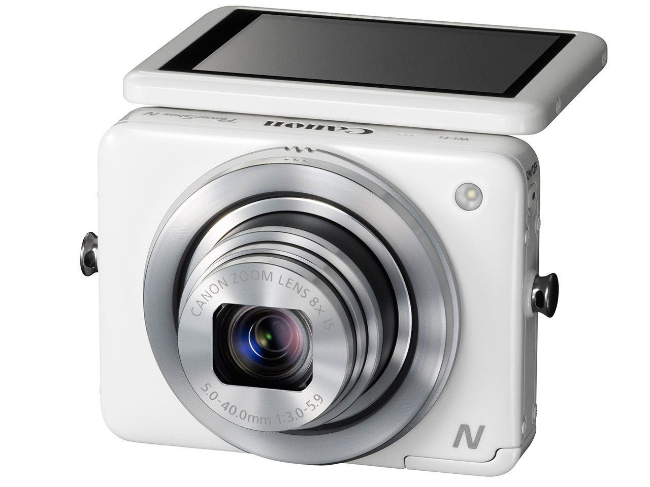 Canon PowerShot N takes a different angle as smartphone sidekick