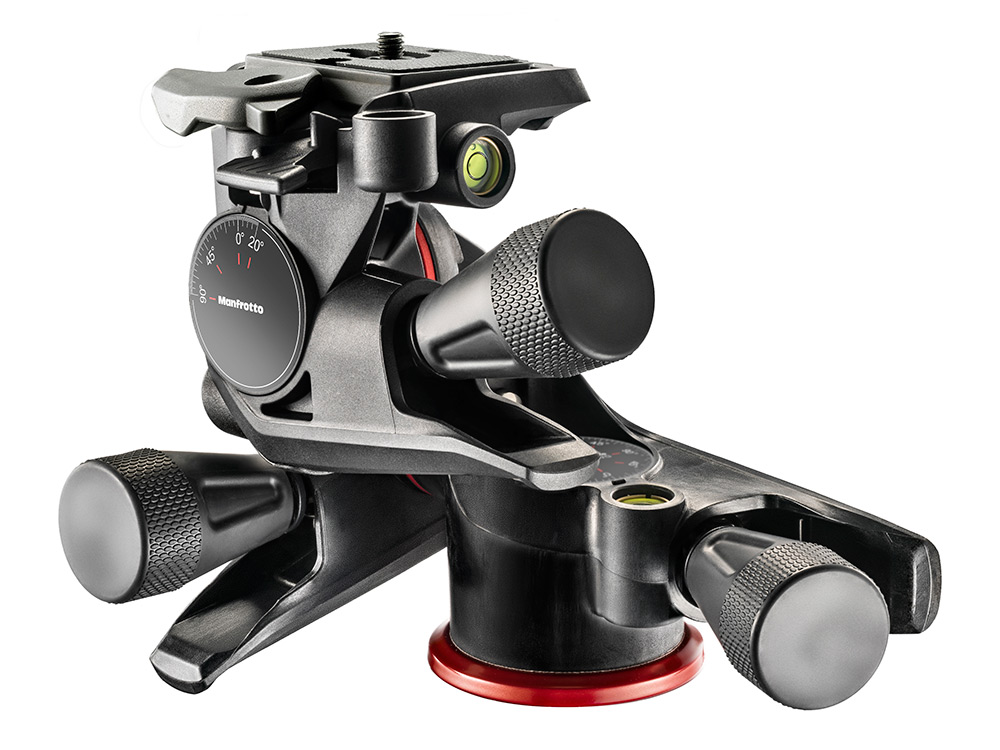 Manfrotto releases XPRO Geared tripod head for precision adjustments