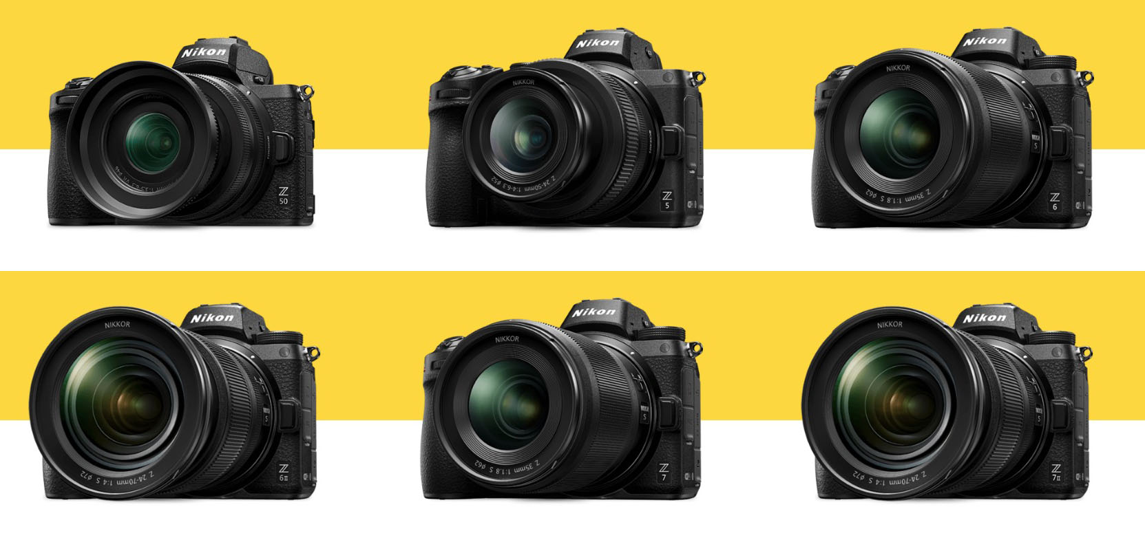Nikon releases firmware updates for all six of its Z series mirrorless