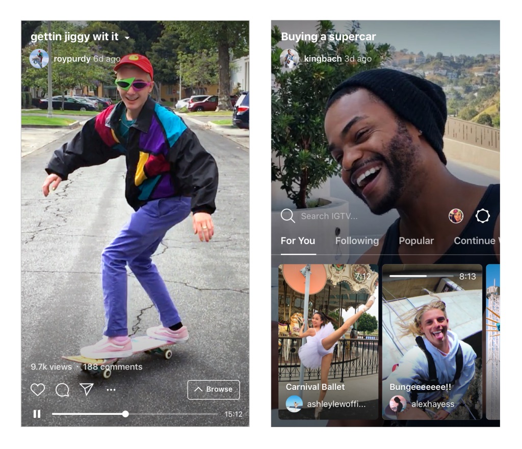 Instagram unveils IGTV, a new standalone app for sharing hourlong