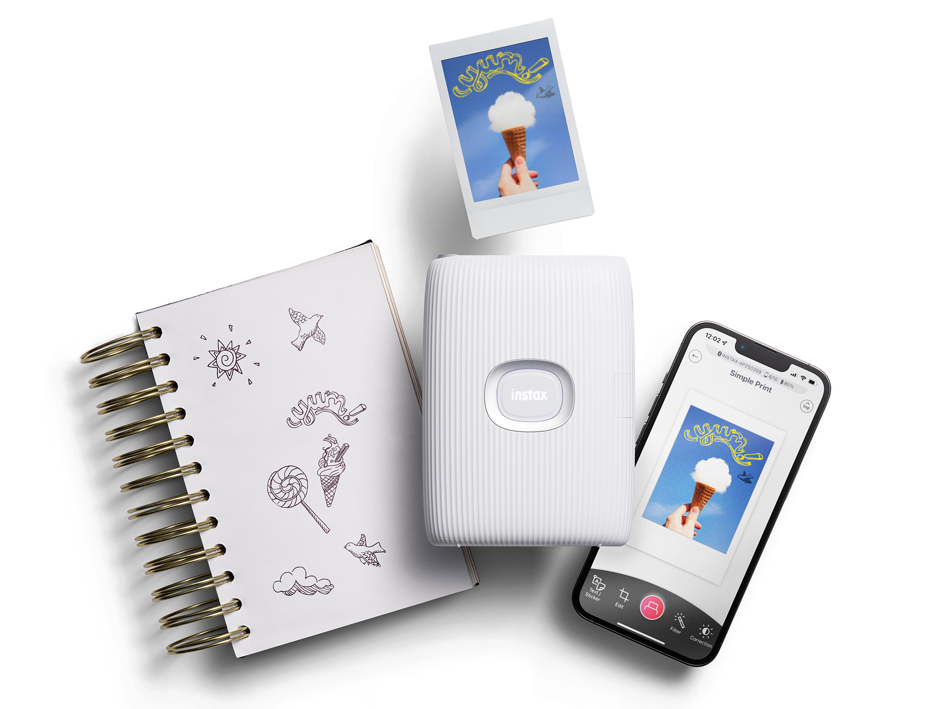 Fujifilm announces Instax Mini Link 2 smartphone printer with new