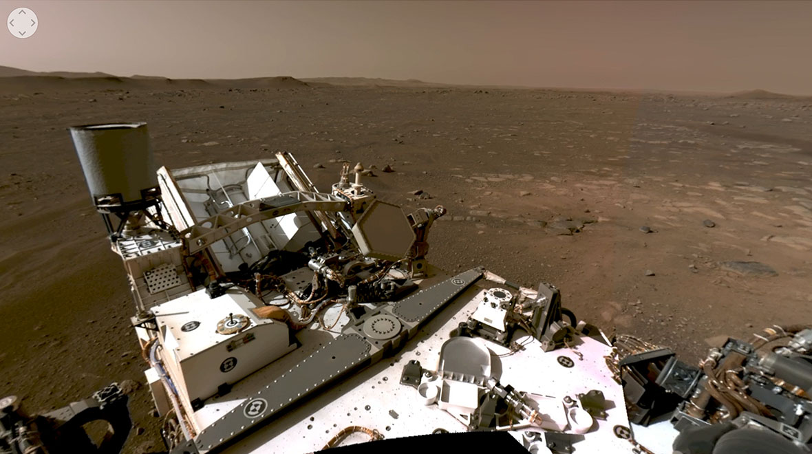NASA shares Perseverance's first 360° view of Mars Digital Photography