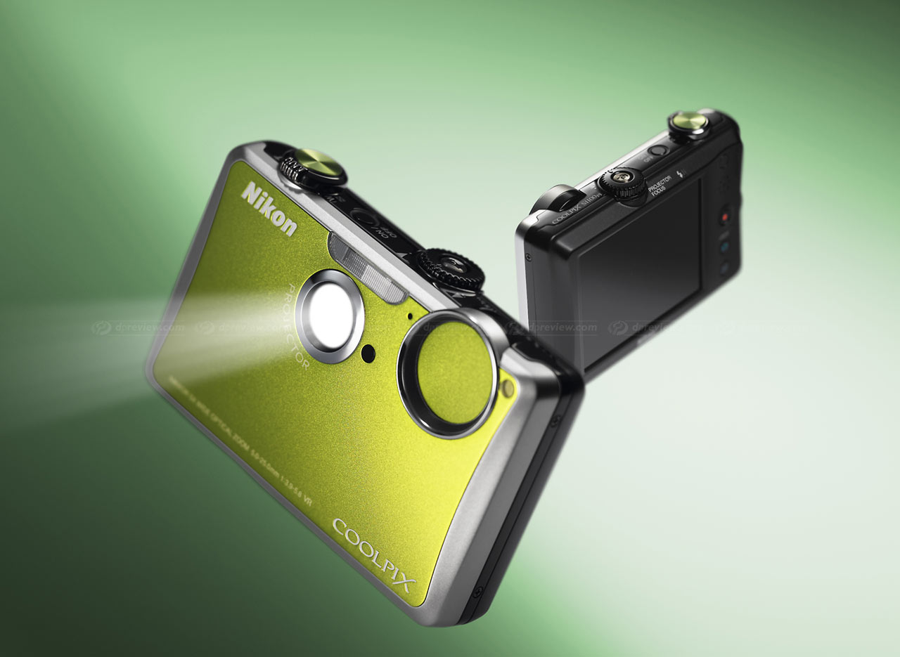 Nikon unveils Coolpix S1100pj projector camera and S5100 compact