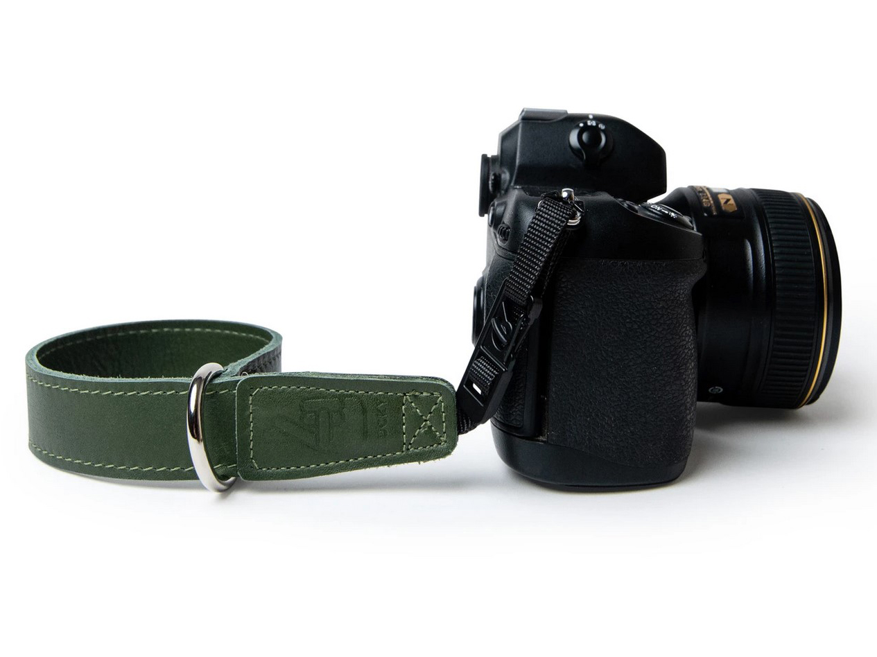 Leather camera strap, heavy duty camera strap, CUSTOM color leather