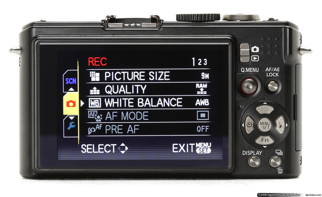 Panasonic Lumix DMCLX3 Review Digital Photography Review