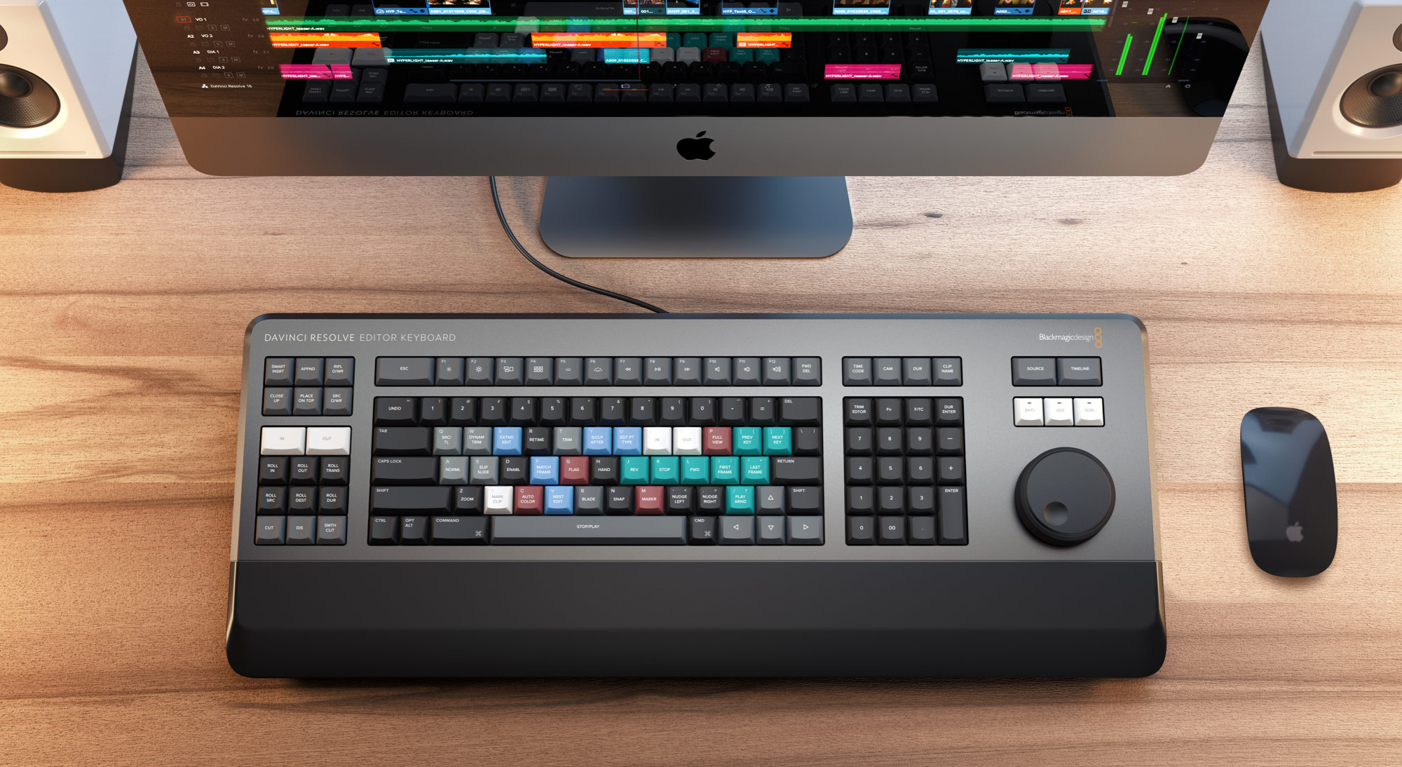 Blackmagic Design unveils the DaVinci Resolve Editor Keyboard for
