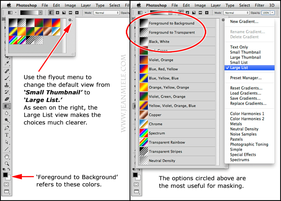 Gradient Tool Blending Images Digital Photography Review