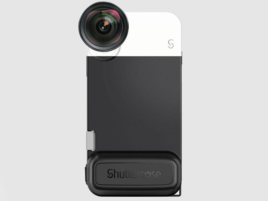 The Shuttercase 2.0 is an iPhone camera case with battery grip