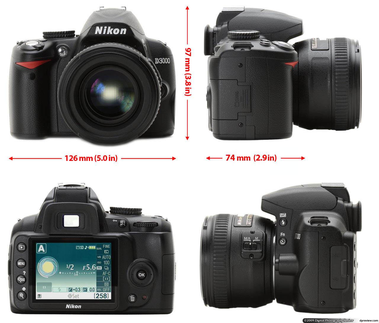 Nikon D3000 Review Digital Photography Review