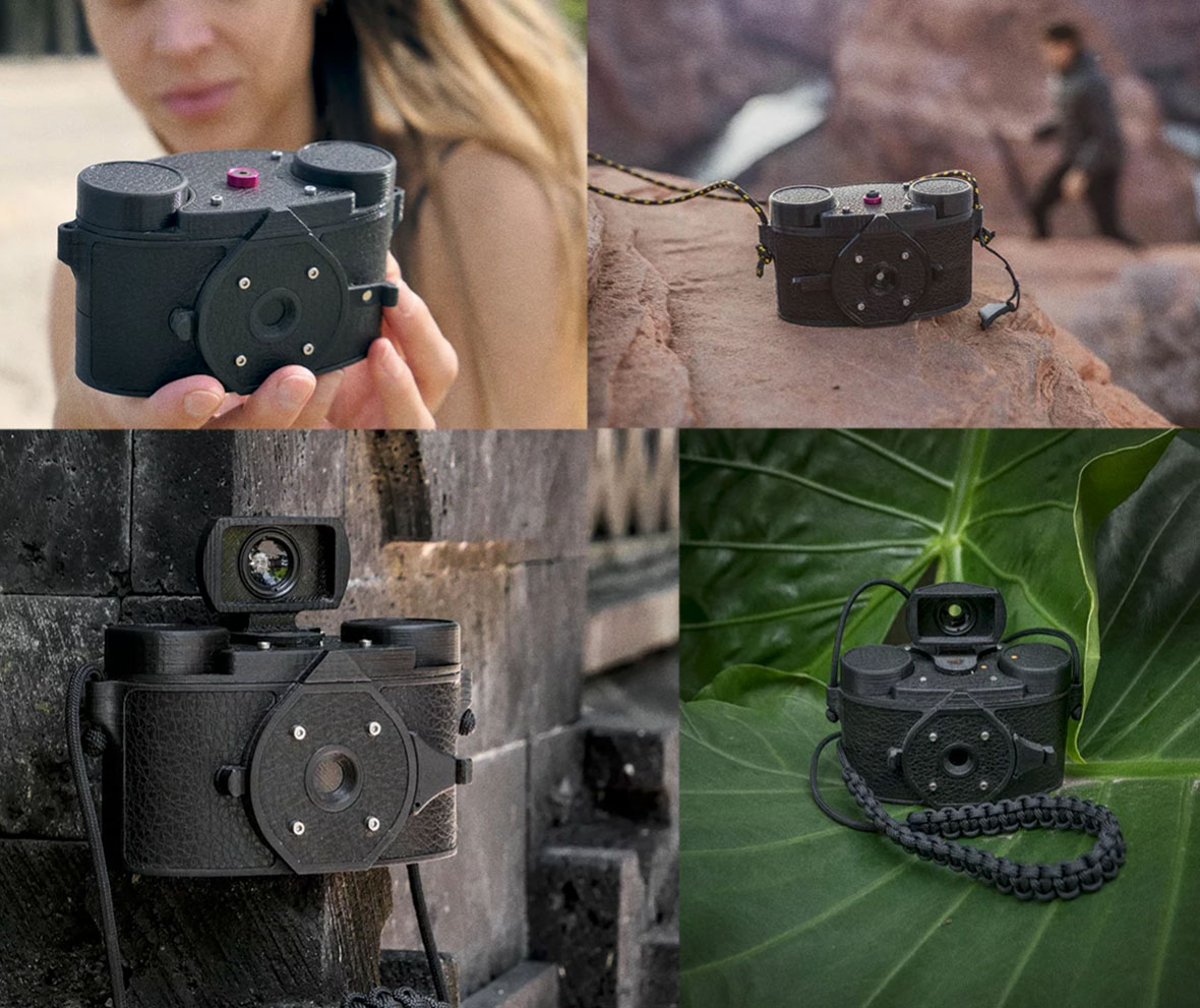 These opensource medium format cameras are 3Dprinted Digital