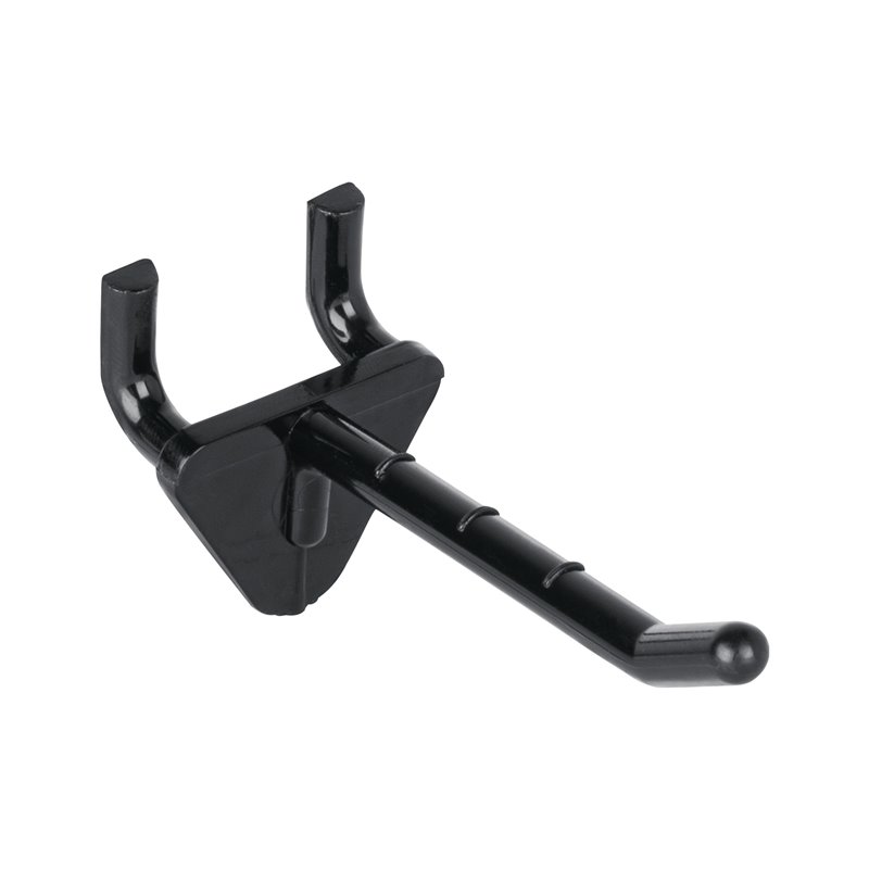 2" plastic straight hook, gridwall panel GA2P