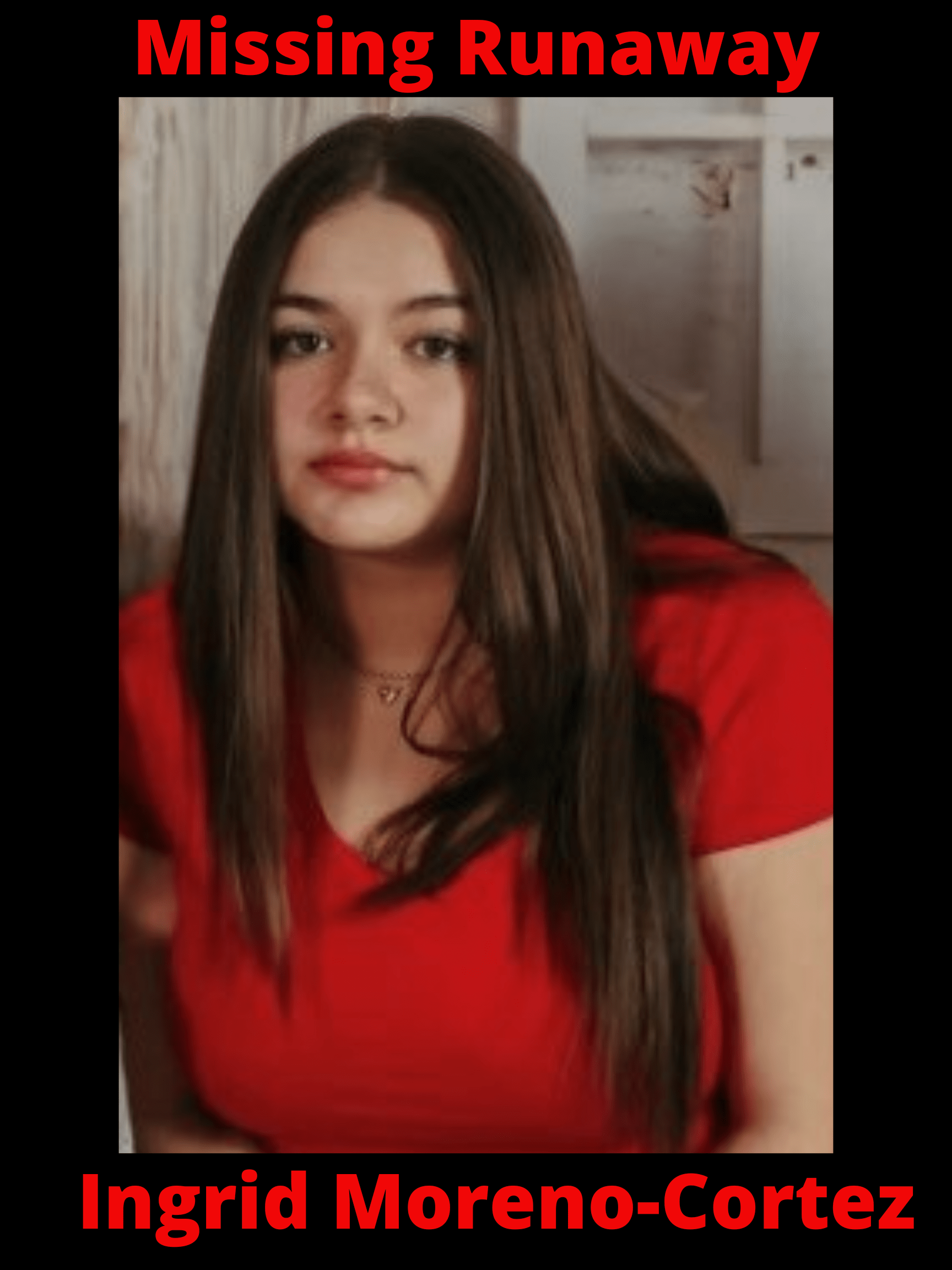 Missing Runaway Espanola Police Department Ingrid MorenoCortez