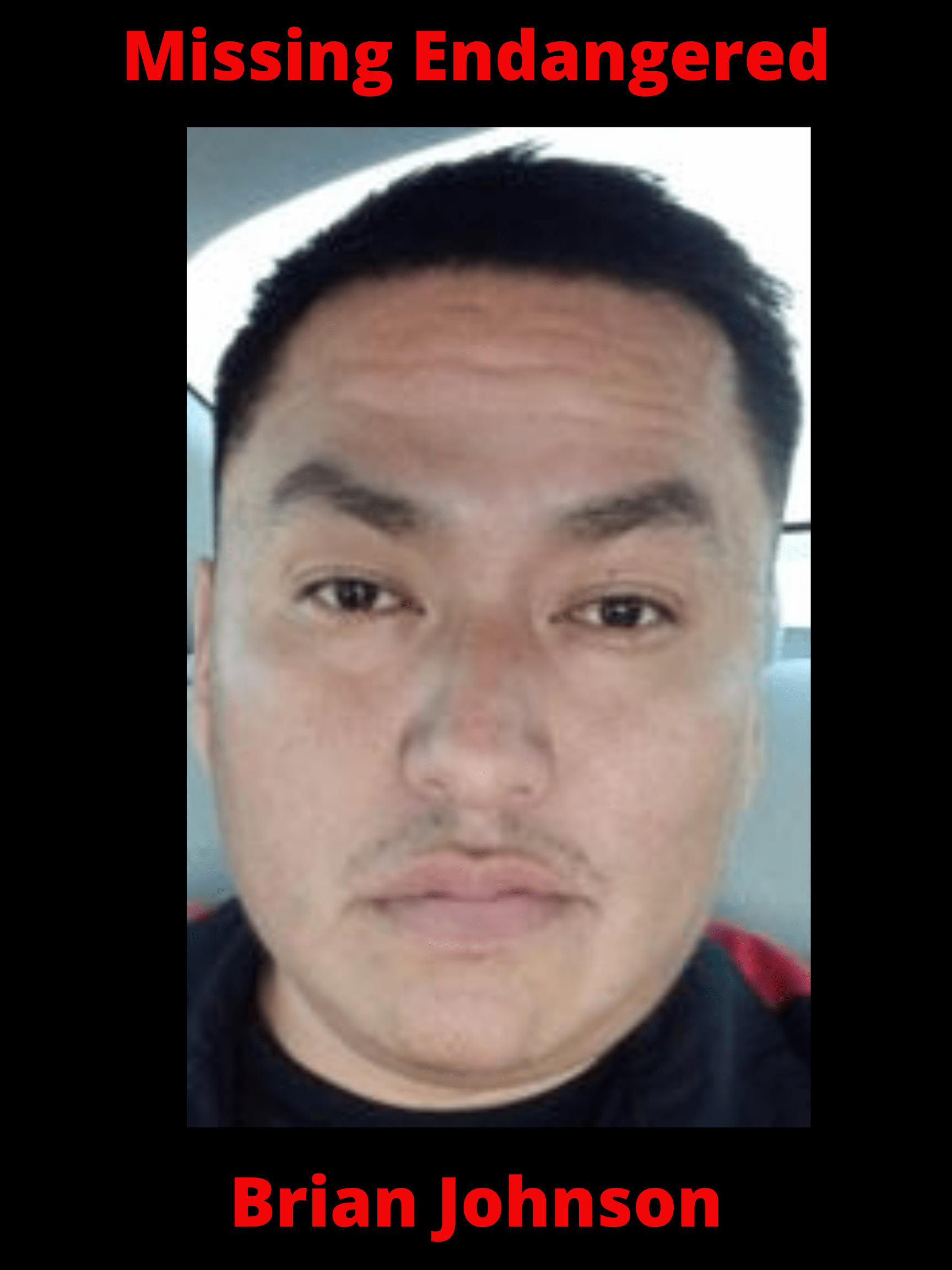 Missing Endangered Advisory Gallup, NM Brian Johnson, Taylor