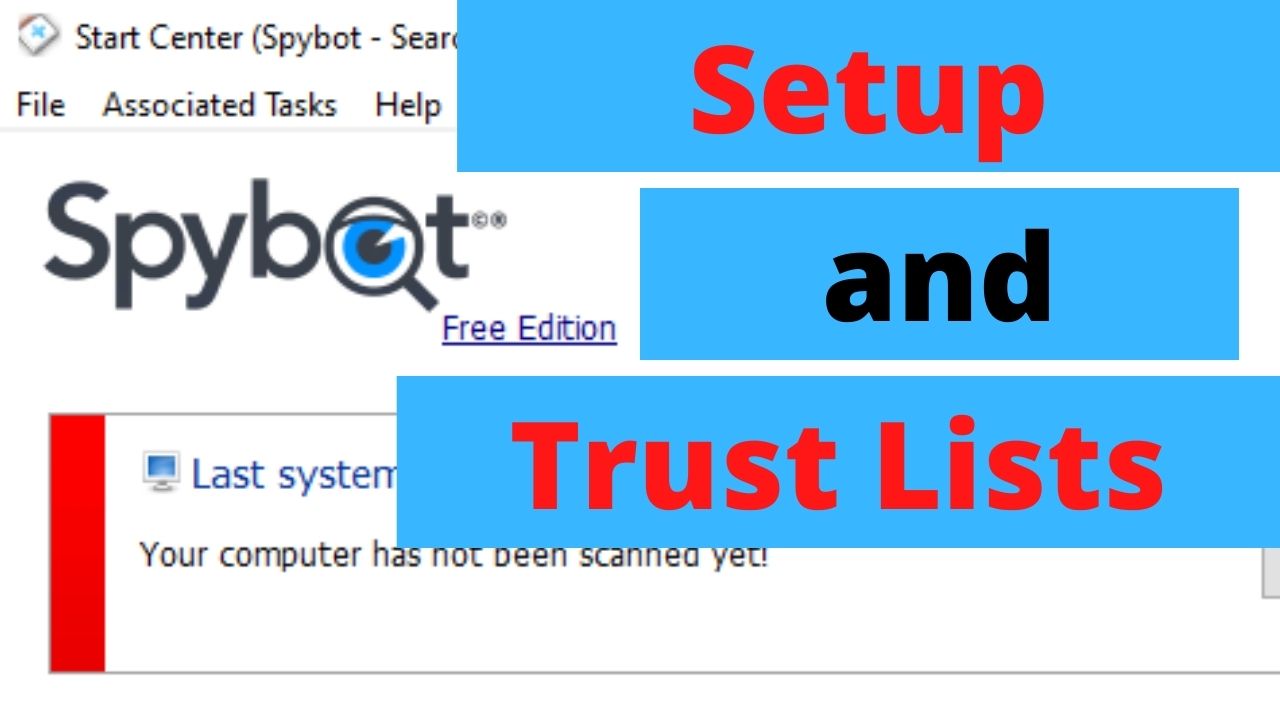 How to Set Up Spybot Search and Destroy DPS Computing