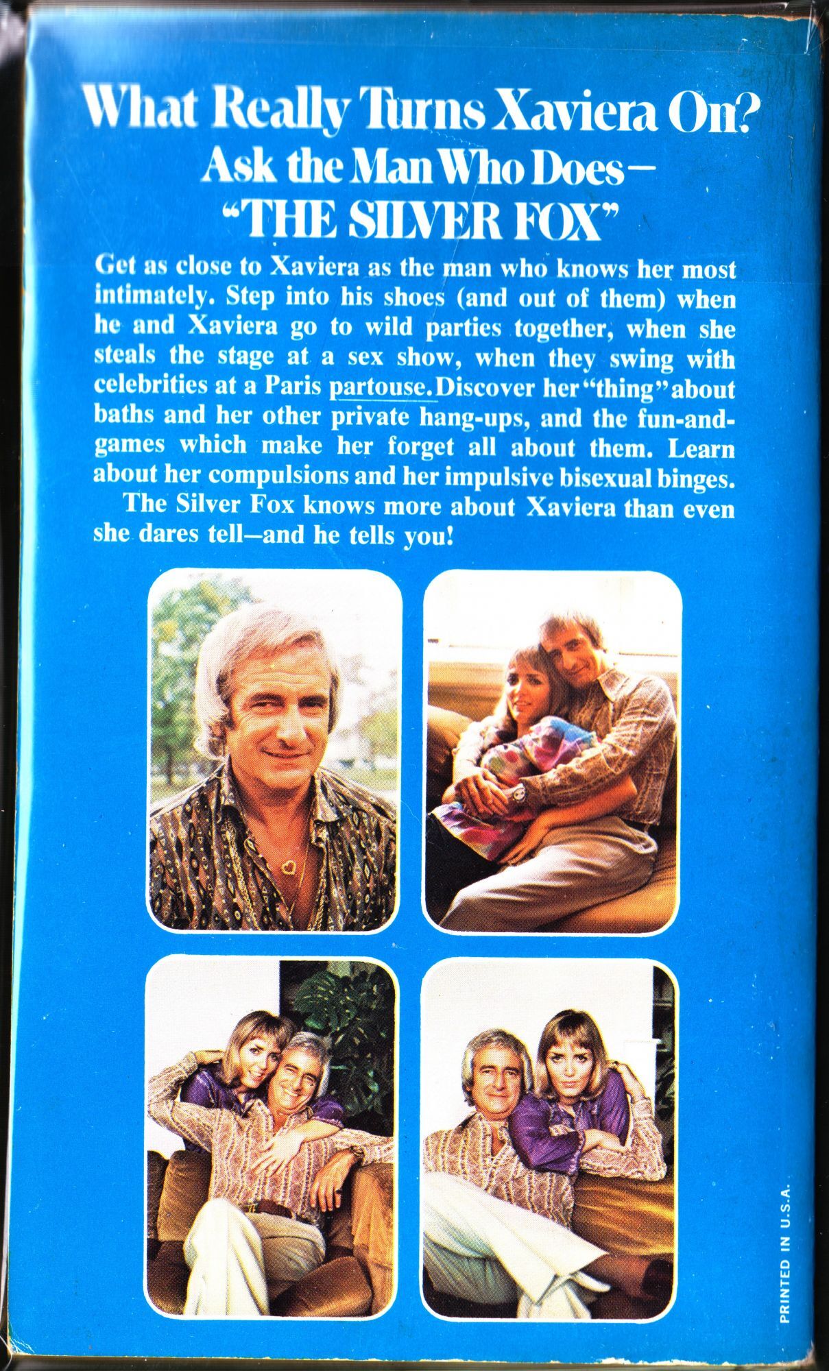 My Life With Xaviera The Happy Hooker Larry The Silver Fox