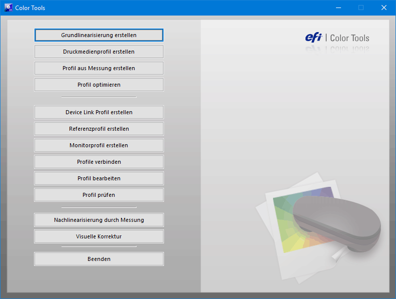 EFI Fiery XF 6 Color Profiler Option