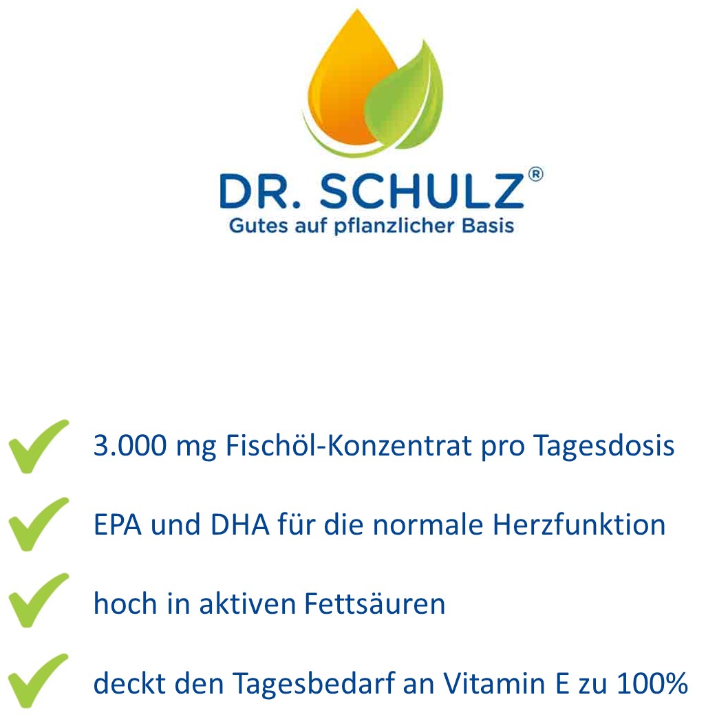 Dr. Schulz® Omega3 Kapseln Dr. Schulz Nahrungsergänzung und