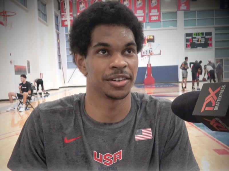 DraftExpress Jarrett Allen NBA PreDraft Workout and Interview