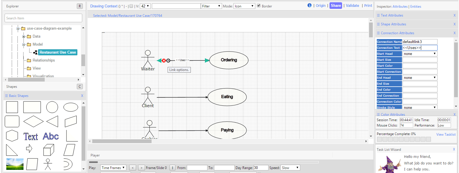 Create A Dynamic Use Case Diagram Tutorial - Dragon1