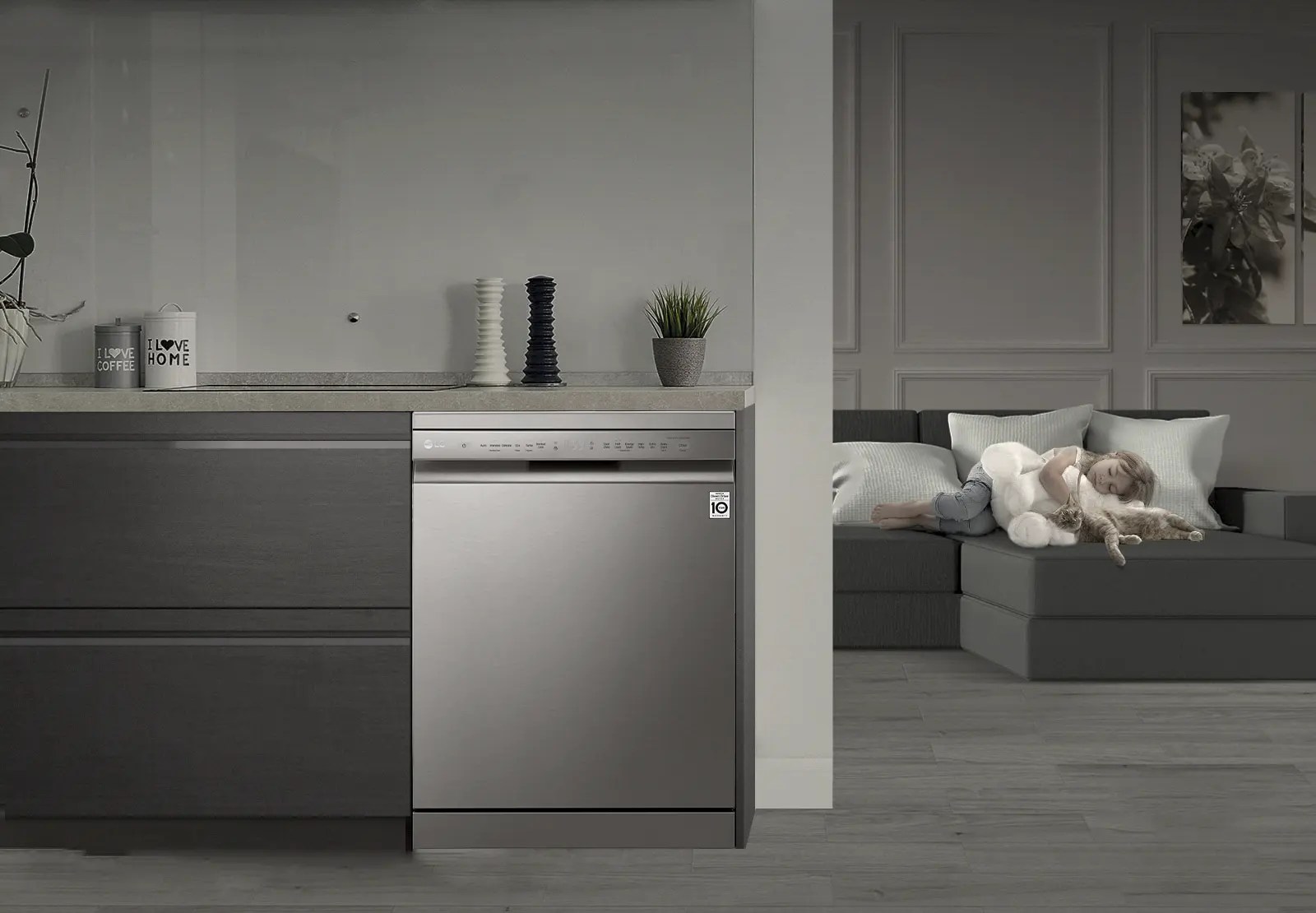 LG Dishwasher [Made in Korea] DFB512FP Dragon Electronics