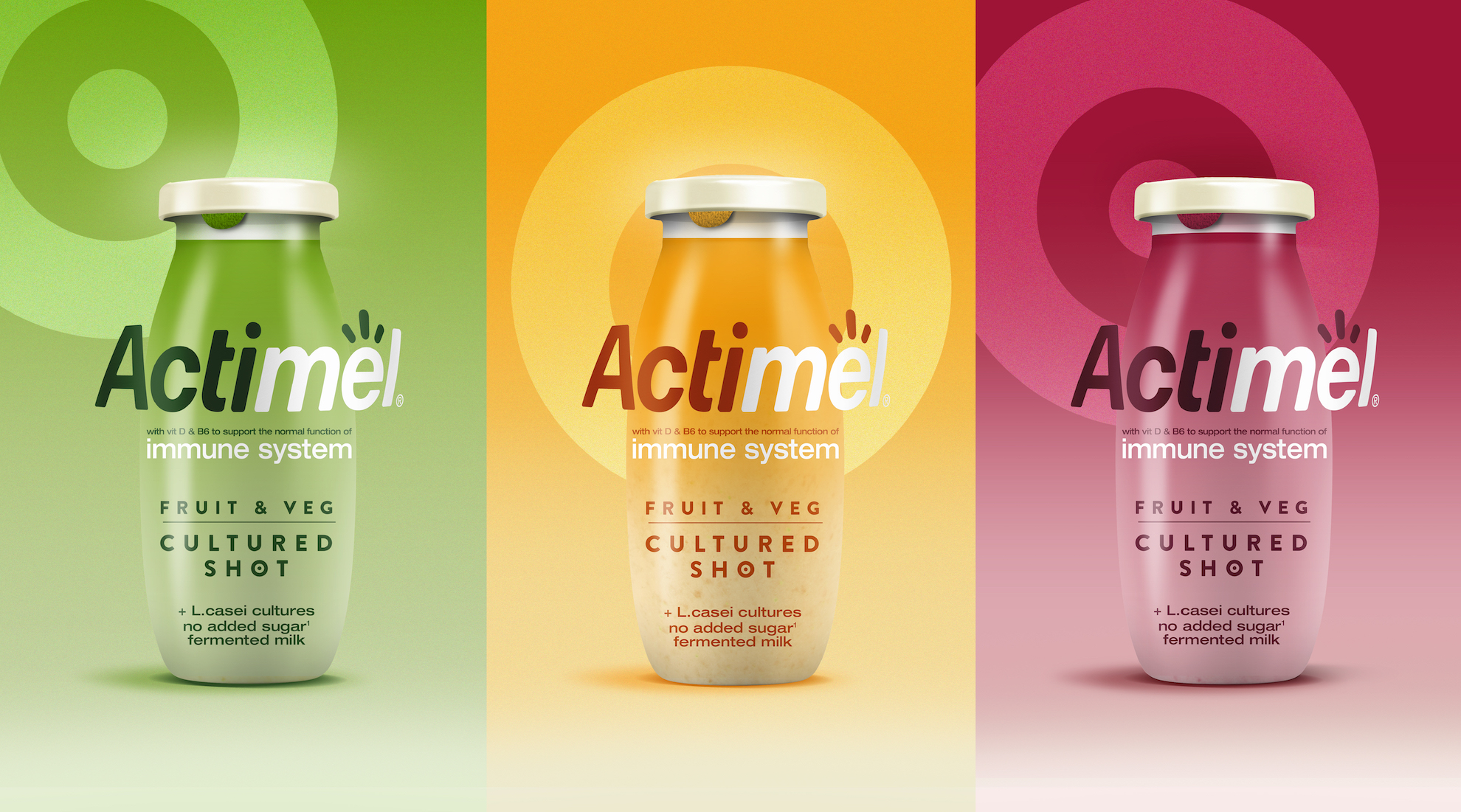 Dragon Rouge creates a refreshing new identity for Actimel by Danone
