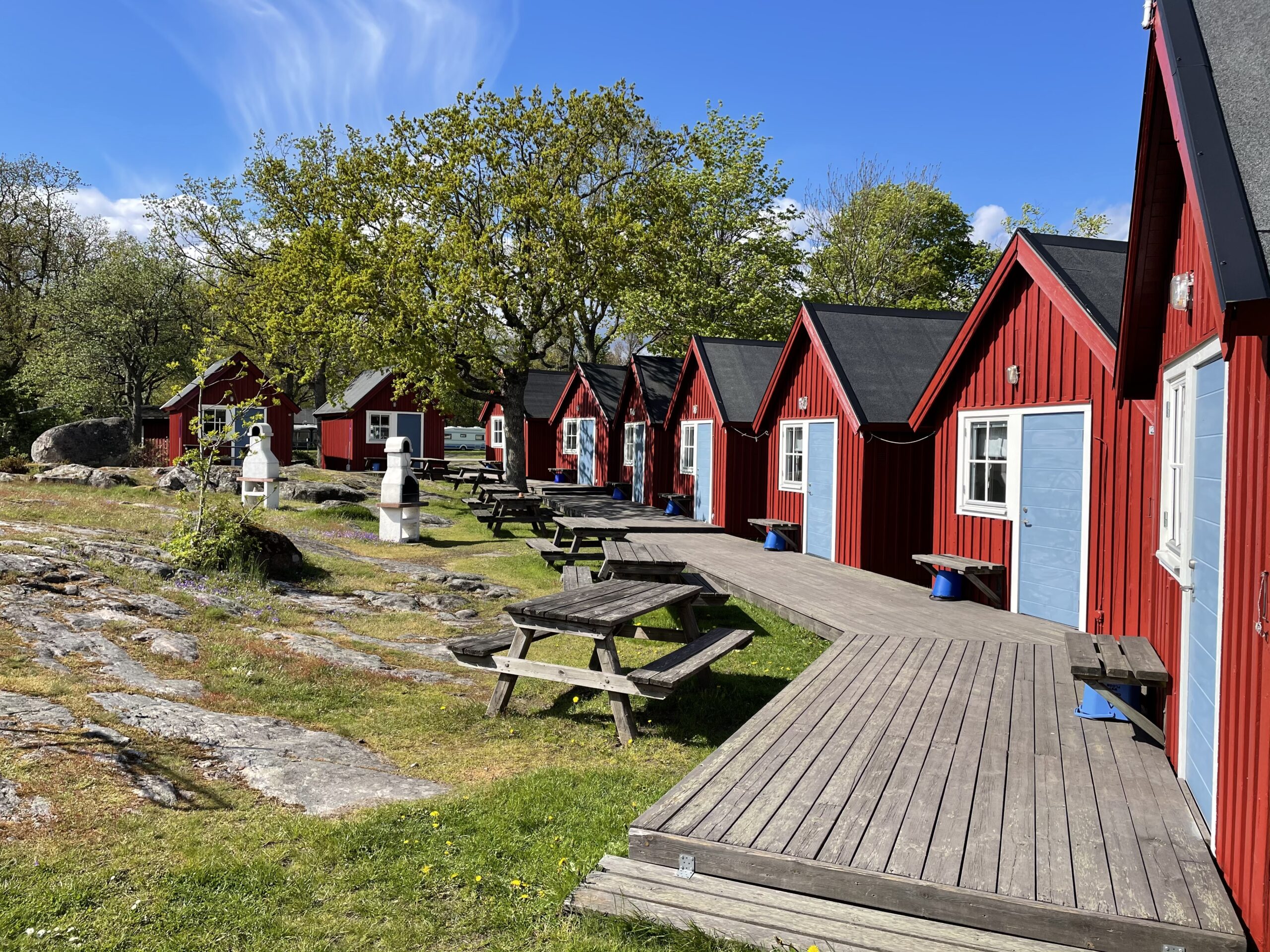 Trebäddsstuga Dragsö Camping & Stugby i Karlskrona Sverige