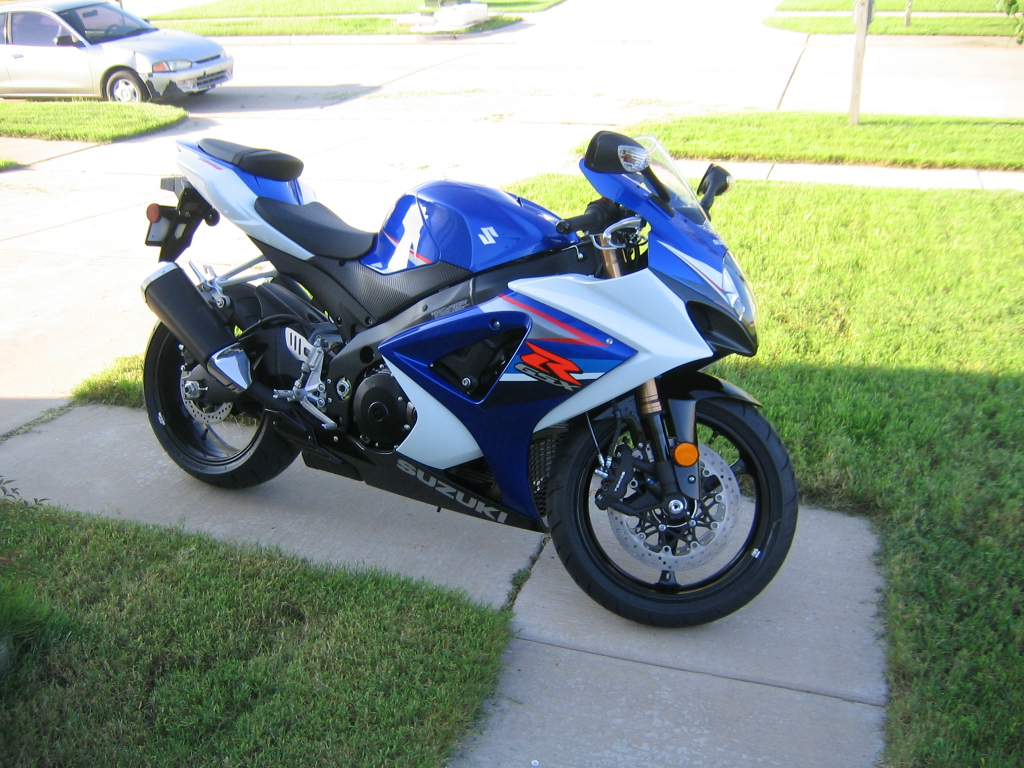 Stock 2007 Suzuki GSXR 1000 1/4 mile Drag Racing timeslip specs 060