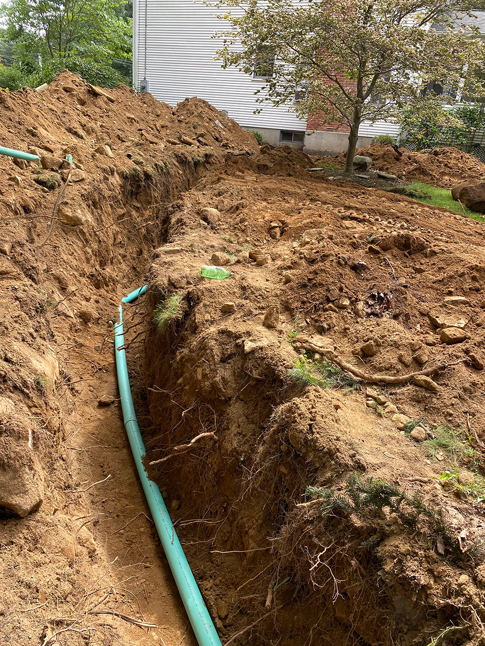 Drainage Contractor Tolland CT Drainage Septic Pros